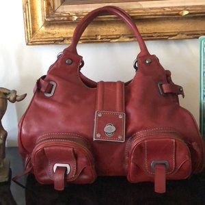 Francesco Biasia leather hand bag